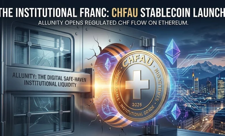 AllUnity Launches Regulated Swiss Franc Stablecoin CHFAU on Ethereum