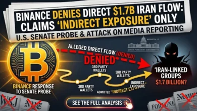 Binance Denies $1.7B Iran Crypto Ties to US Senate, Attacks Media