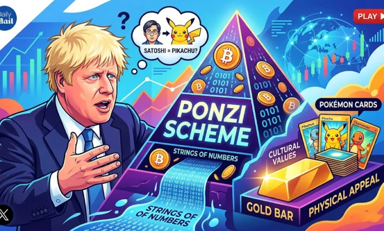 Boris Johnson Calls Bitcoin a ‘Ponzi Scheme,’ Michael Saylor Fires Back