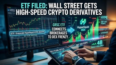 Grayscale Files for Spot HYPE ETF, Targeting Hyperliquid's $4B Derivatives Market