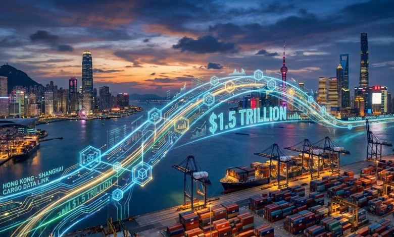 Hong Kong Targets $1.5T Cargo Trade Hub With New Shanghai Blockchain Pact