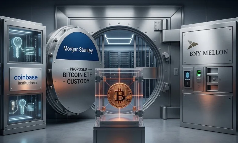 Morgan Stanley Proposes Bitcoin ETF, Selects Coinbase & BNY Mellon