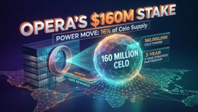 Opera Proposes Massive 160M CELO Token Deal to Fuel MiniPay Expansion