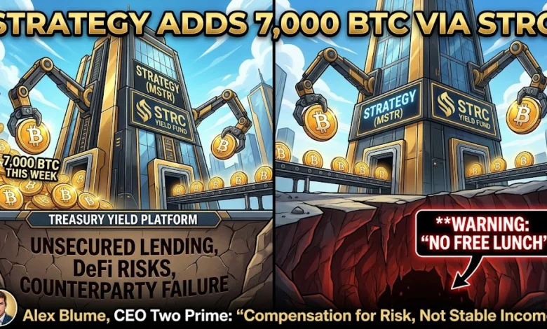 Strategy (MSTR) Buys 7K Bitcoin: Two Prime CEO Warns 'No Free Lunch'