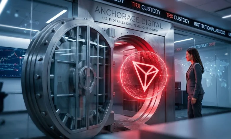 TRON Enters the Regulated U.S. Market with Anchorage Digital TRX Custody