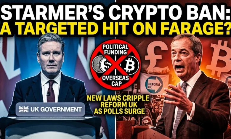 UK Bans Crypto Political Donations