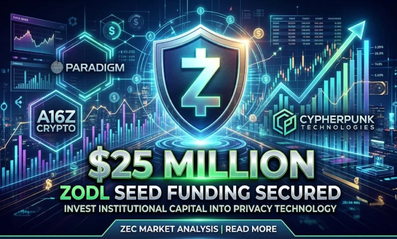 Zcash Builder ZODL Secures $25M in Seed Funding from Paradigm & a16z