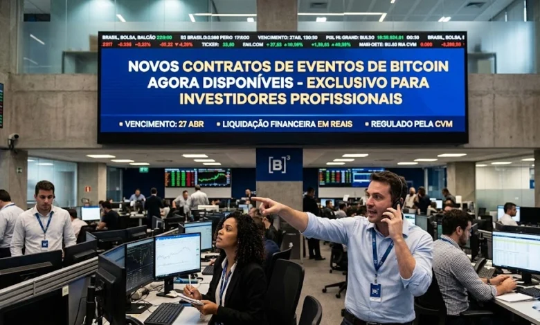 Brazil’s B3 to Launch Regulated Bitcoin Event Contracts on April 27