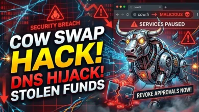 CoW Swap Halts Services Following DNS Hijack Security Breach
