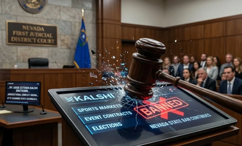 Nevada Extends Ban on Kalshi Amid CFTC Regulatory Clash