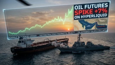 Oil Futures Spike 7% on Hyperliquid After Hormuz Blockade