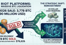 Riot Platforms Sells $290M in Bitcoin During Q1 Amid Sector Pivot to AI