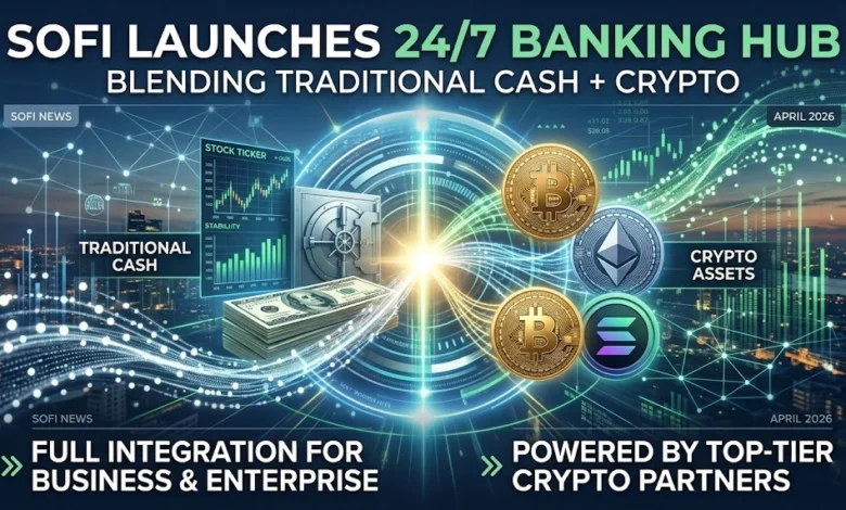 SoFi Launches 24/7 Enterprise Banking Hub Integrating Fiat and Crypto