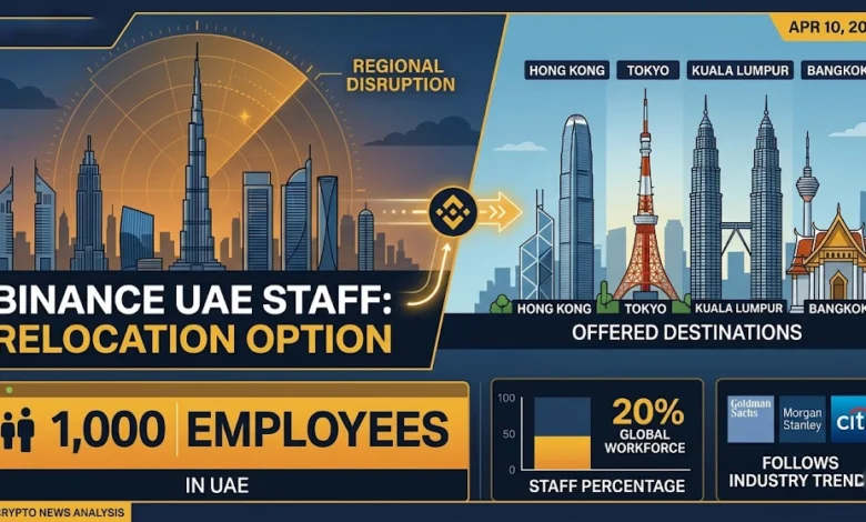 Binance Offers UAE Staff Temporary Relocation Amid Regional Conflict