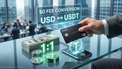 Ramp Integrates Tether (USDT) With Zero-Fee Parity Conversions for Corporate Clients