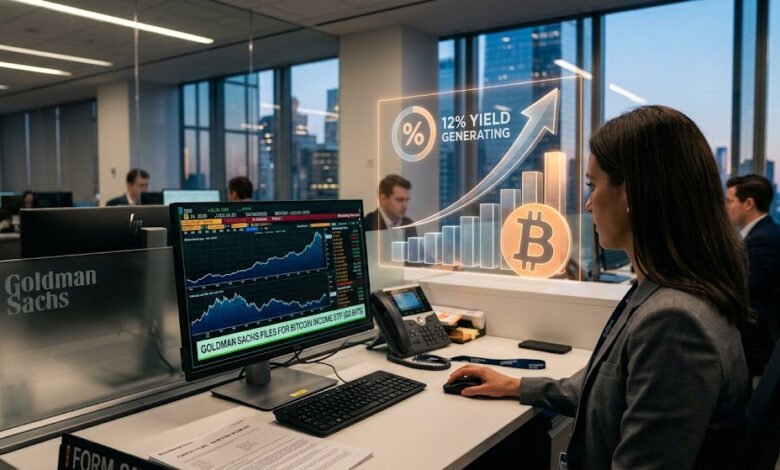 Goldman Sachs Files for Bitcoin Income ETF in Crypto Expansion