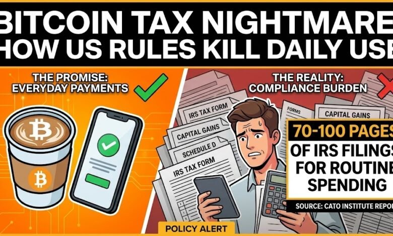 IRS Capital Gains Rules Hinder Everyday Bitcoin Payments