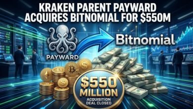 Kraken Parent Payward to Acquire Derivatives Exchange Bitnomial in $550M Deal