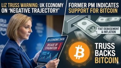 Liz Truss Backs Bitcoin Amid UK Economy’s 'Negative Trajectory'