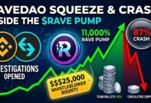 RaveDAO Denies Role in 11,000% Token Squeeze as Binance and Bitget Launch Investigations