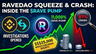RaveDAO Denies Role in 11,000% Token Squeeze as Binance and Bitget Launch Investigations