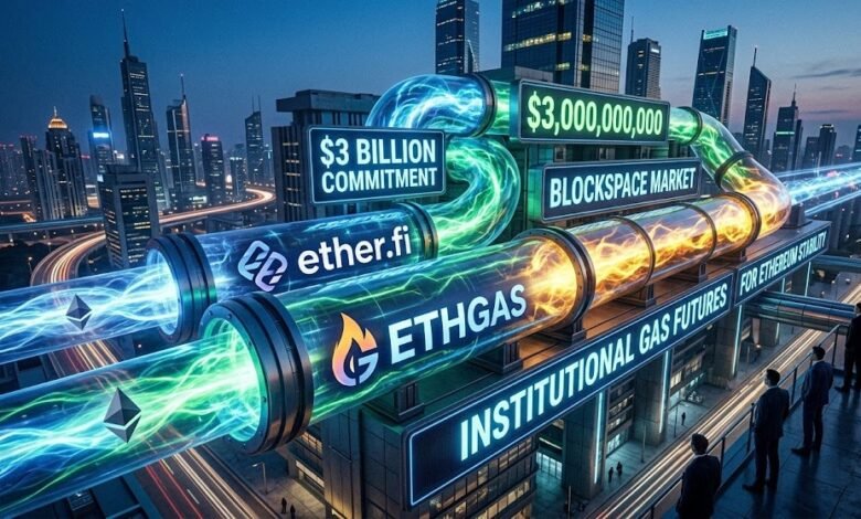 Ether.fi Commits $3B to ETHGas to Launch Institutional Blockspace Market